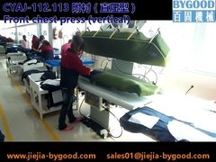 Cylinder Drived Press Iron Machine Digital For Garment