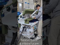 ماشینکاری با فشار آستین لباس بلازر