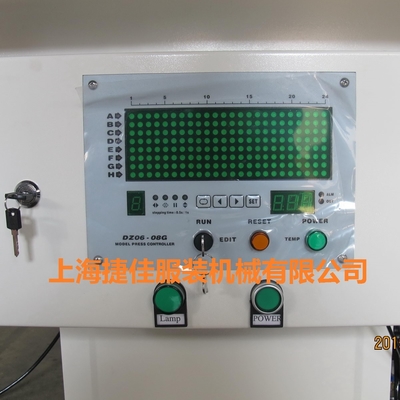 دستگاه پرس لباس 0.4-0.6MPa، دستگاه پرس آهن برای لباس